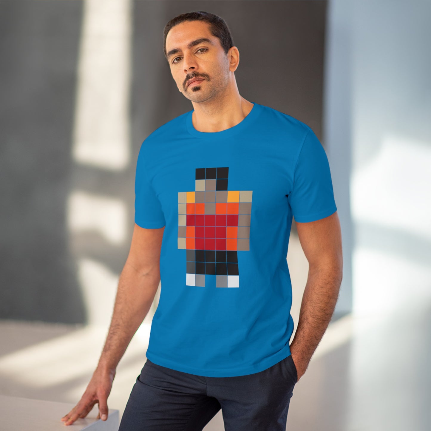 T-shirt - Neo Colored Pixels - Organic - Unisex