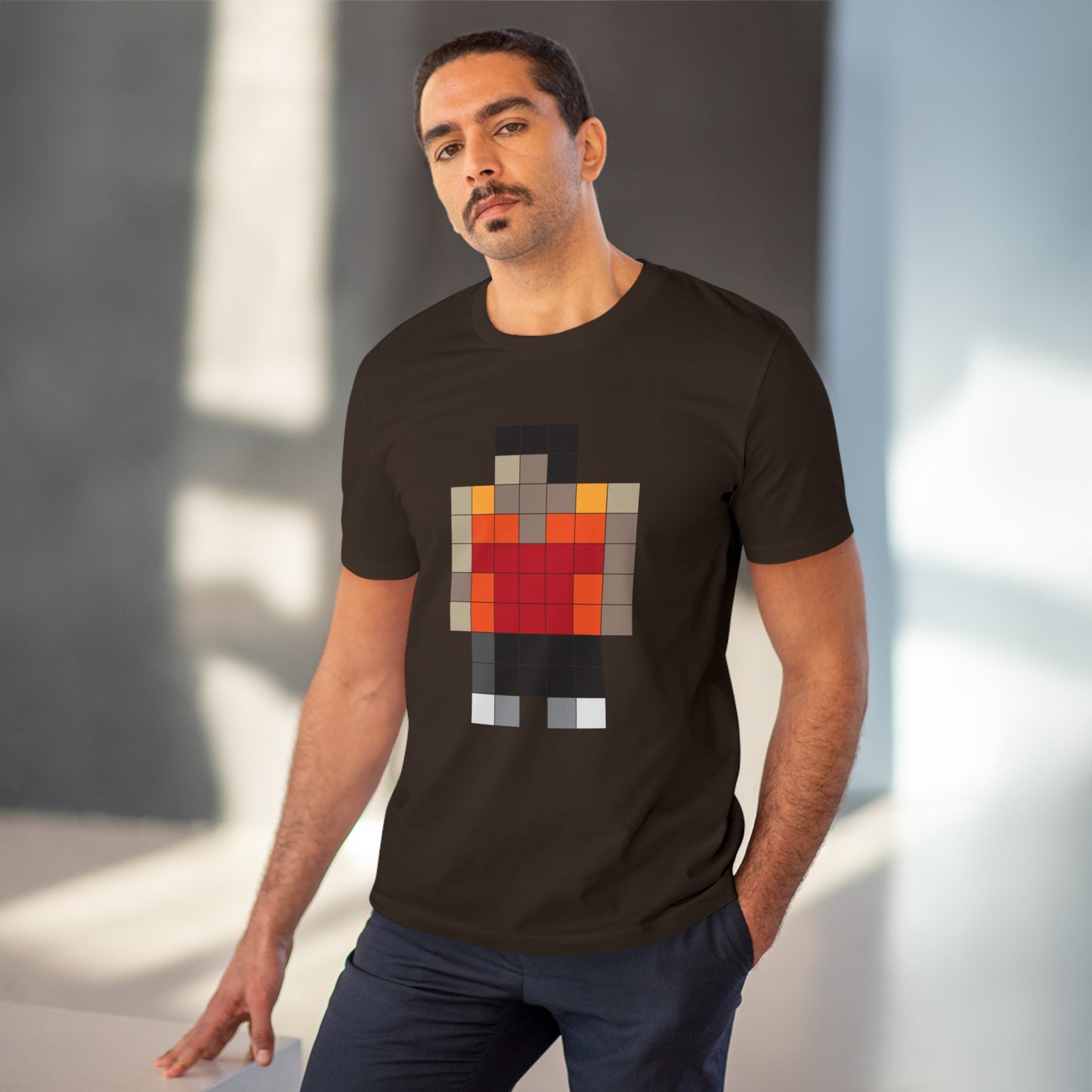 T-shirt - Neo Colored Pixels - Organic - Unisex