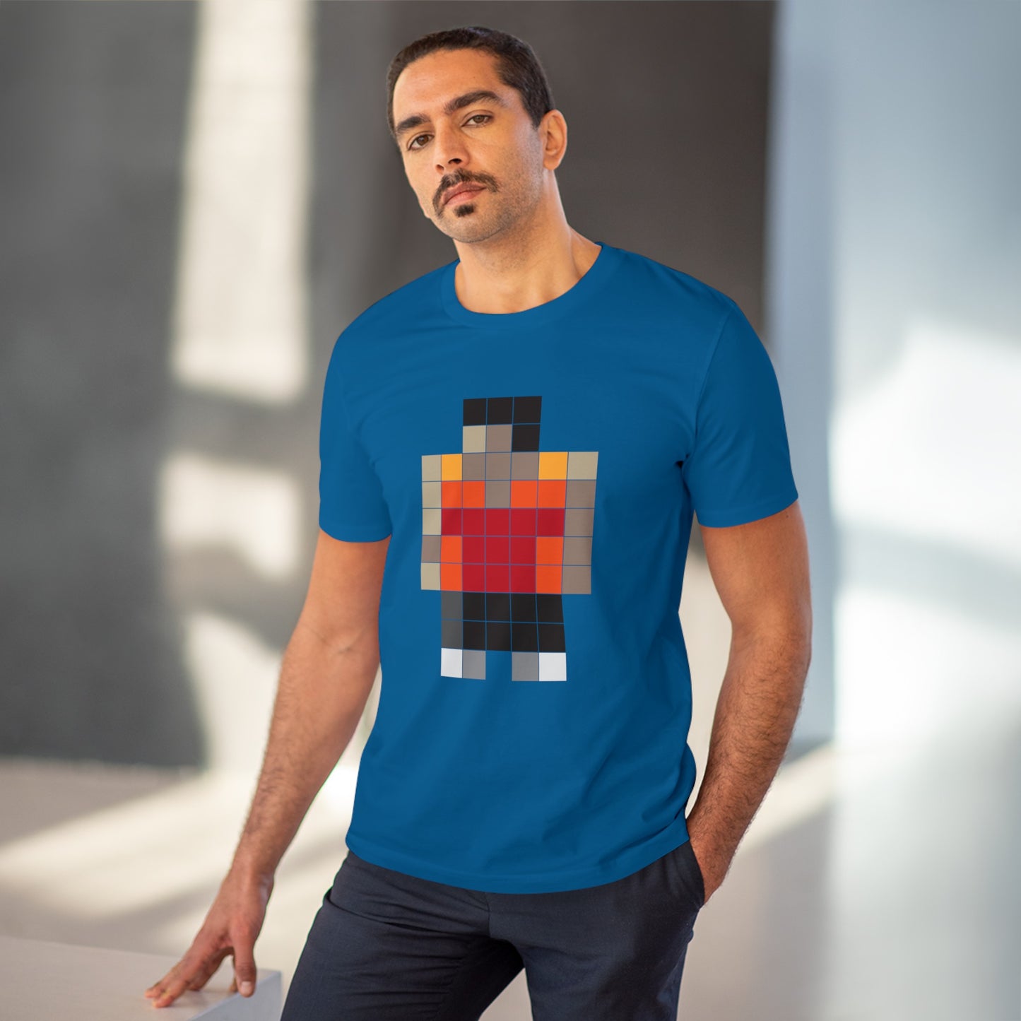 T-shirt - Neo Colored Pixels - Organic - Unisex