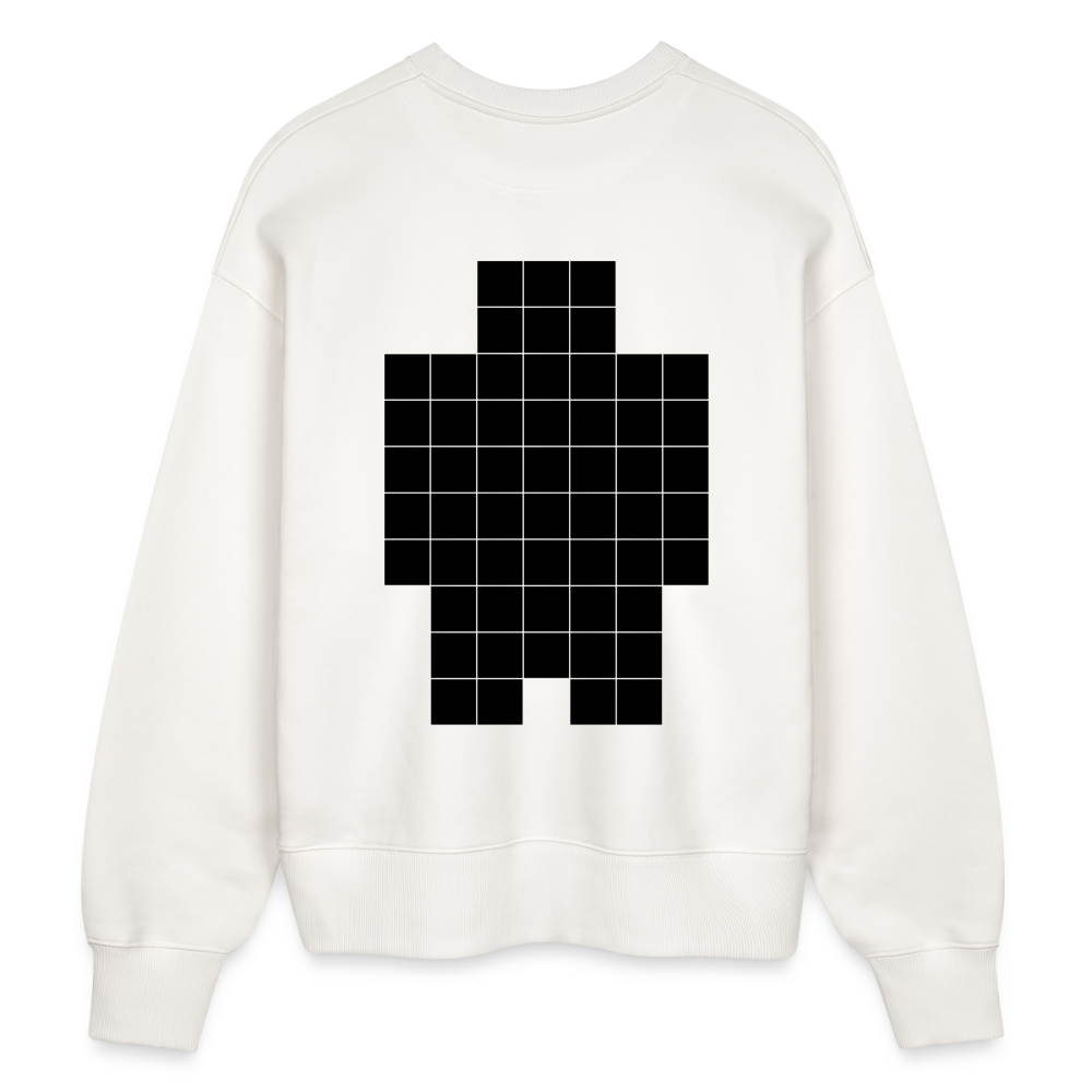 Sweatshirt - Neo Pixels - Organic - Stanley/Stella RADDER - OFF WHITE