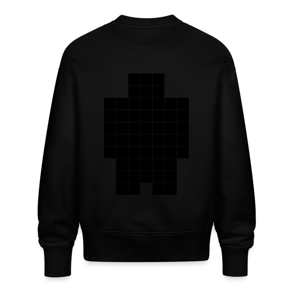 Sweatshirt - Neo Pixels - Organic - Stanley/Stella RADDER - black