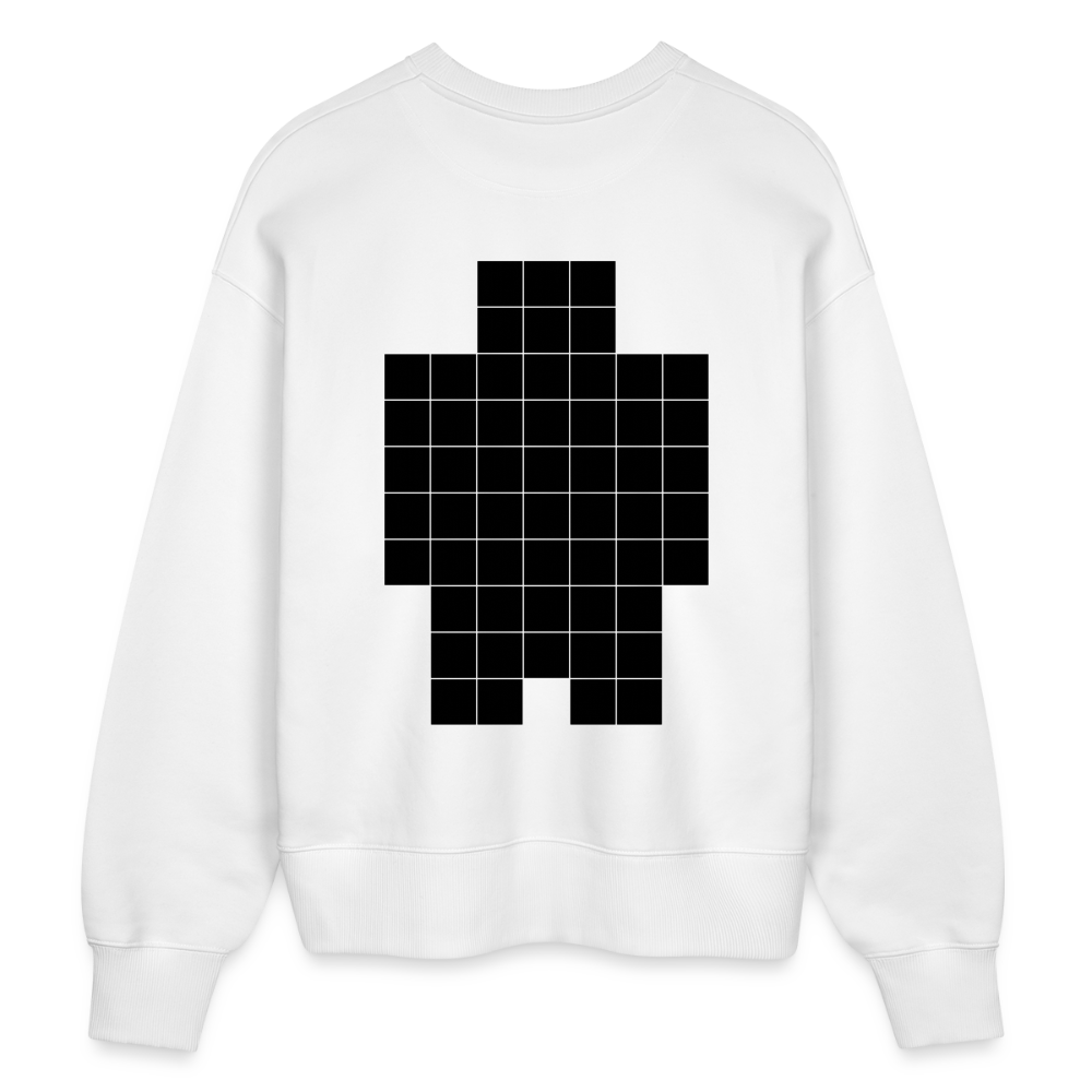 Sweatshirt - Neo Pixels - Organic - Stanley/Stella RADDER - white