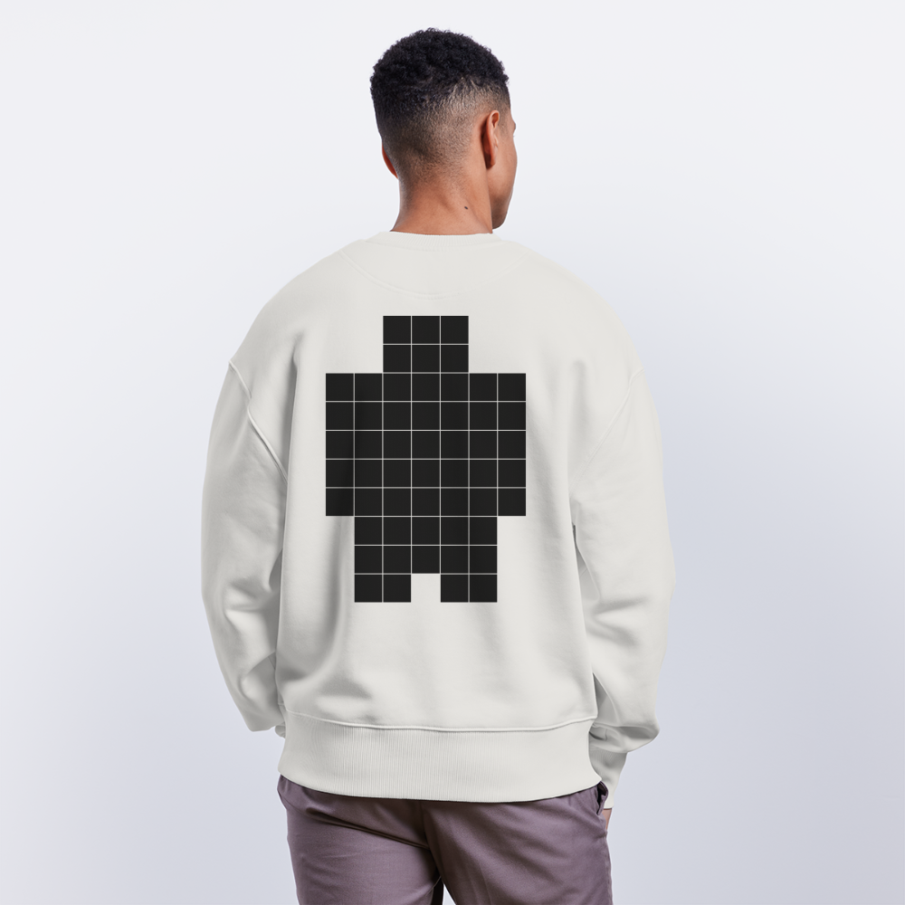 Sweatshirt - Neo Pixels - Organic - Stanley/Stella RADDER - OFF WHITE