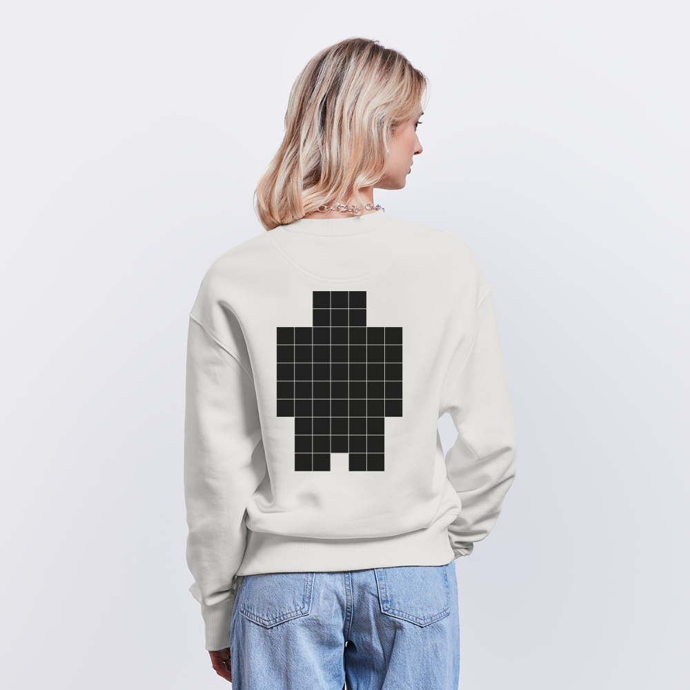 Sweatshirt - Neo Pixels - Organic - Stanley/Stella RADDER - OFF WHITE