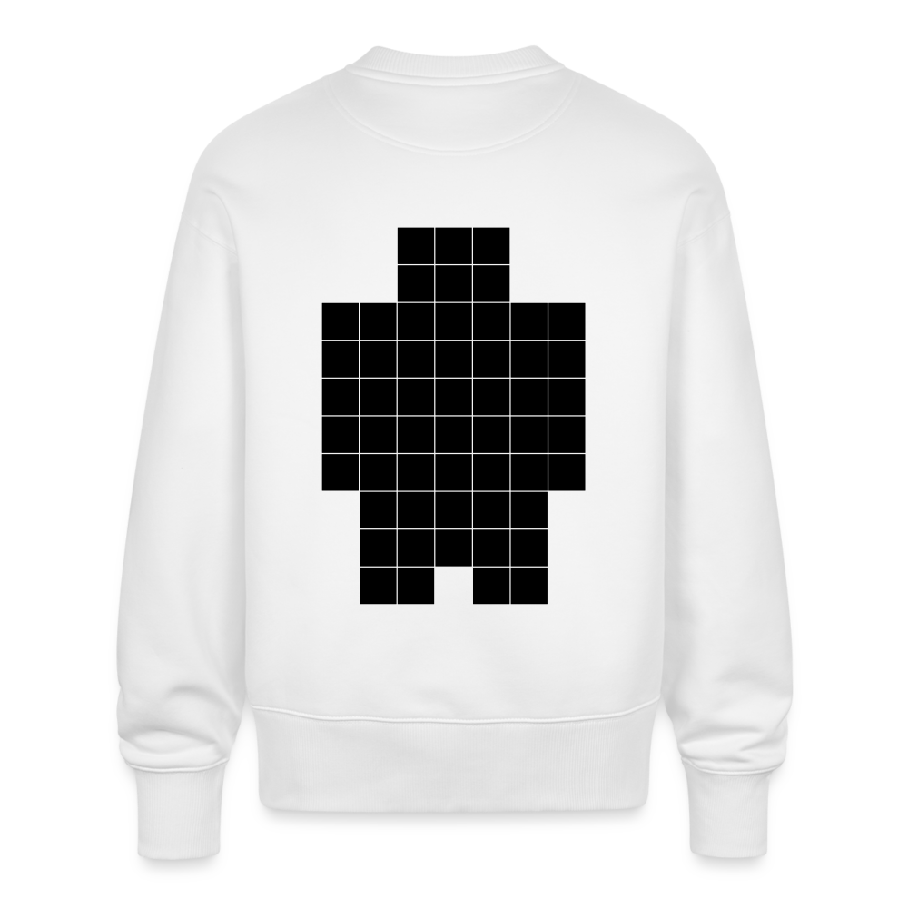 Sweatshirt - Neo Pixels - Organic - Stanley/Stella RADDER - white