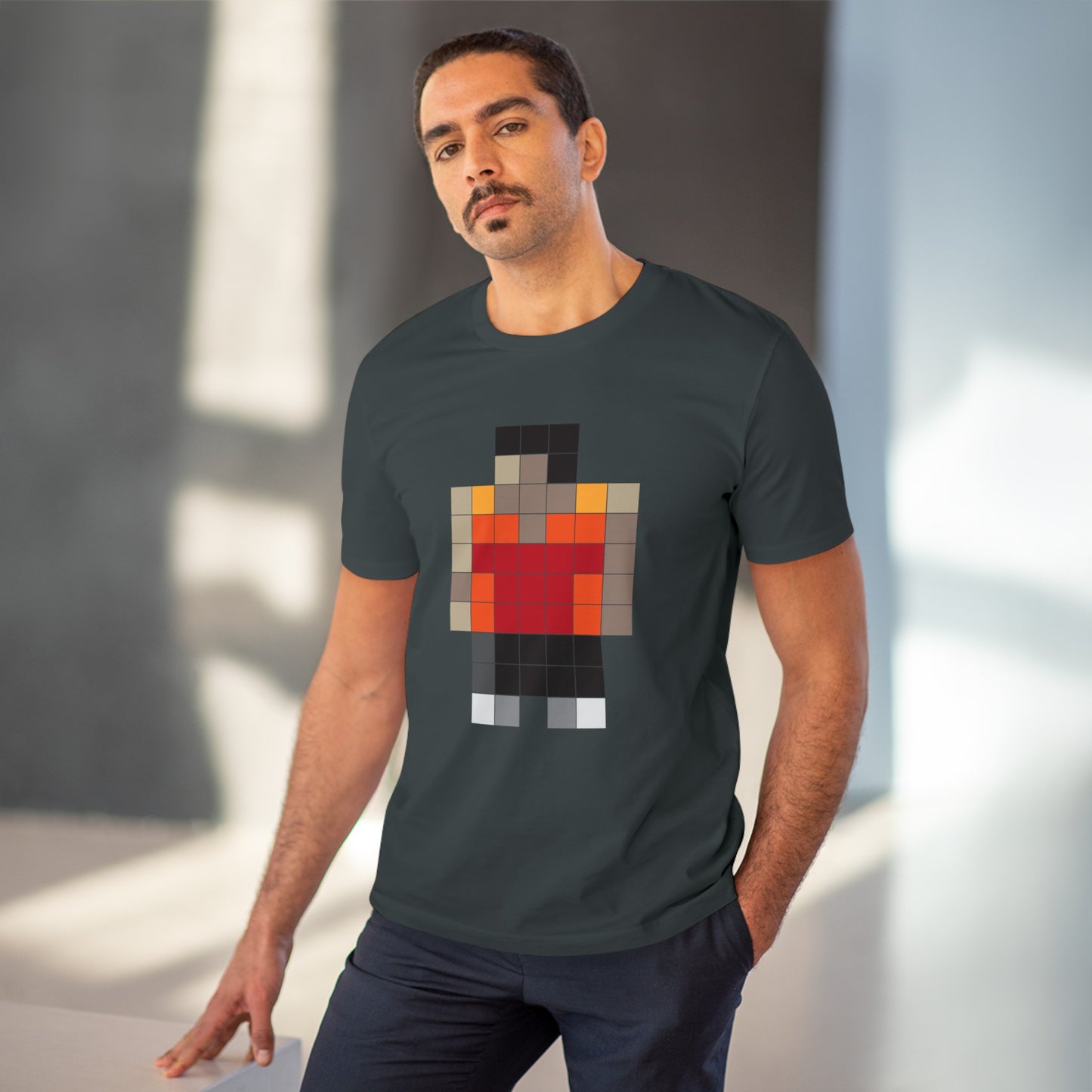 T-shirt - Neo Colored Pixels - Organic - Unisex