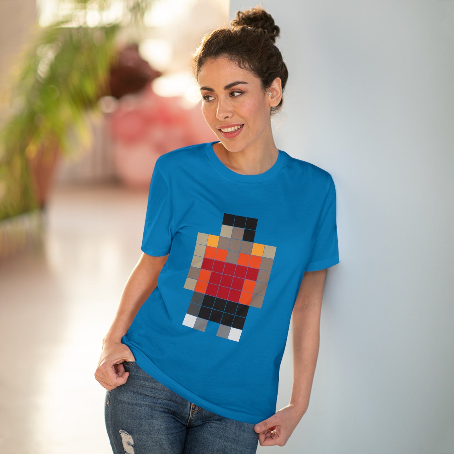 T-shirt - Neo Colored Pixels - Organic - Unisex