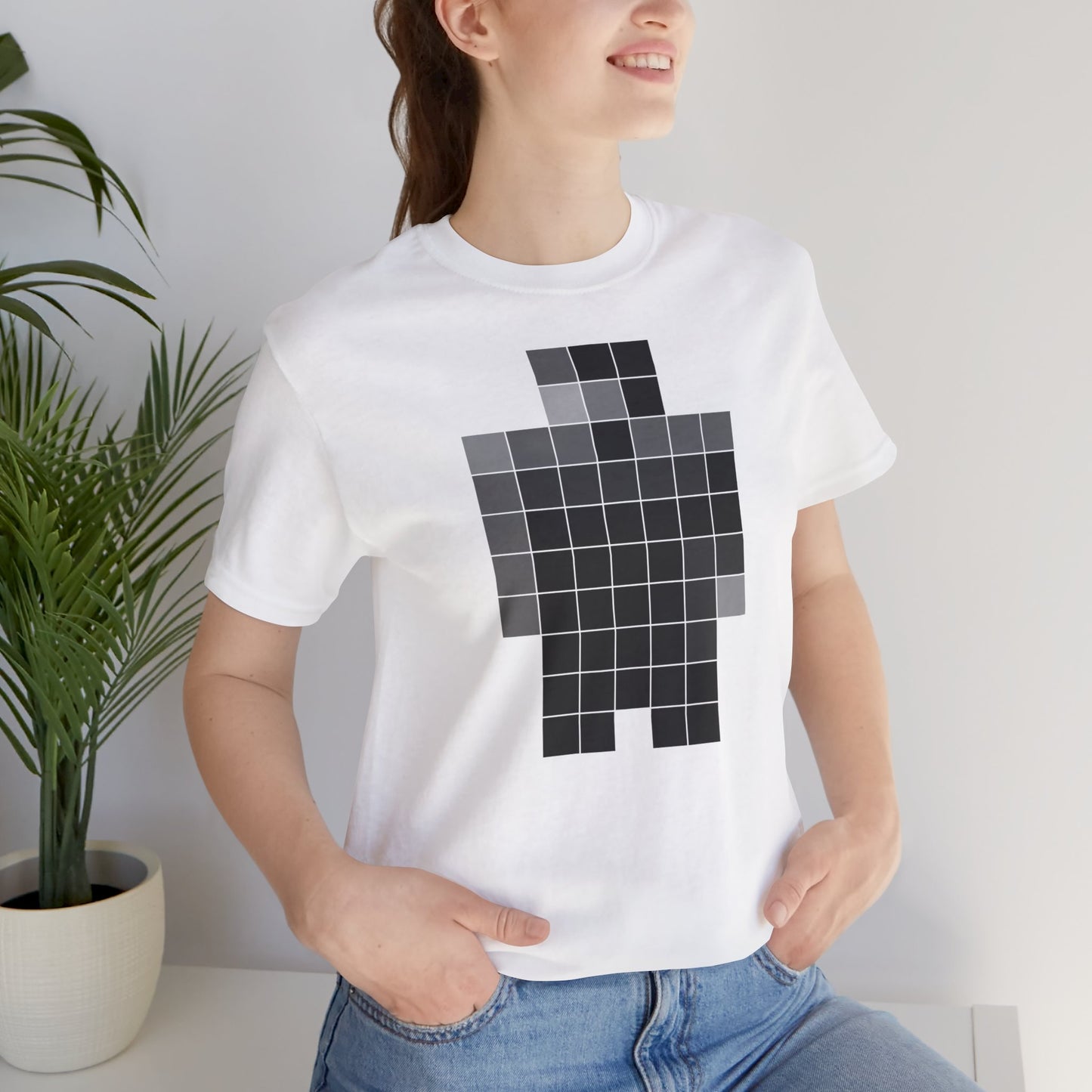 T-shirt - Neo Grey Pixel - Unisex