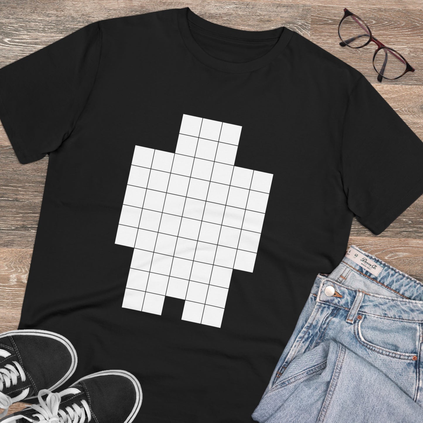 T-shirt - Neo Colored Pixels - Organic - Unisex