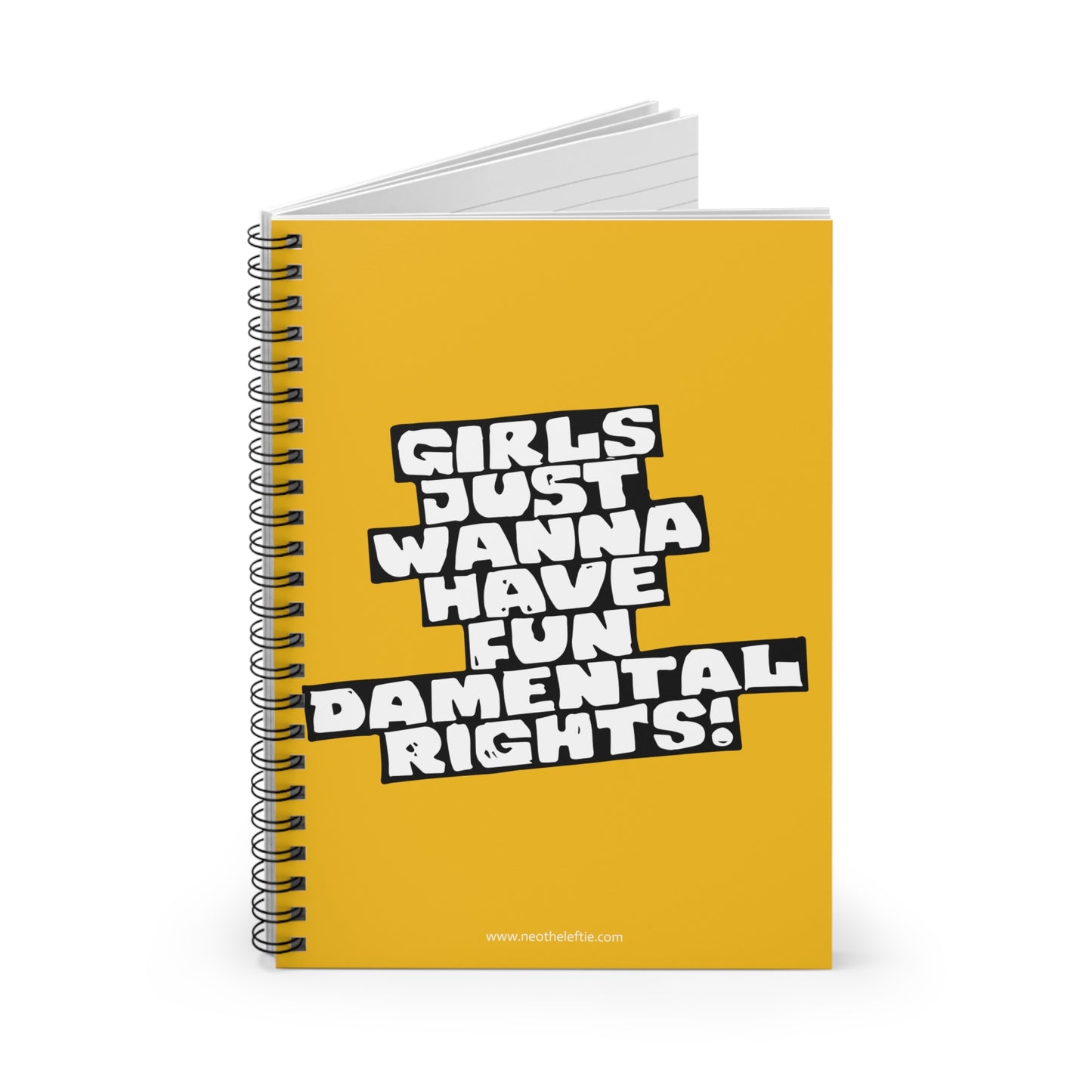 Girls Spiral Notebook - Ruled Line- North America