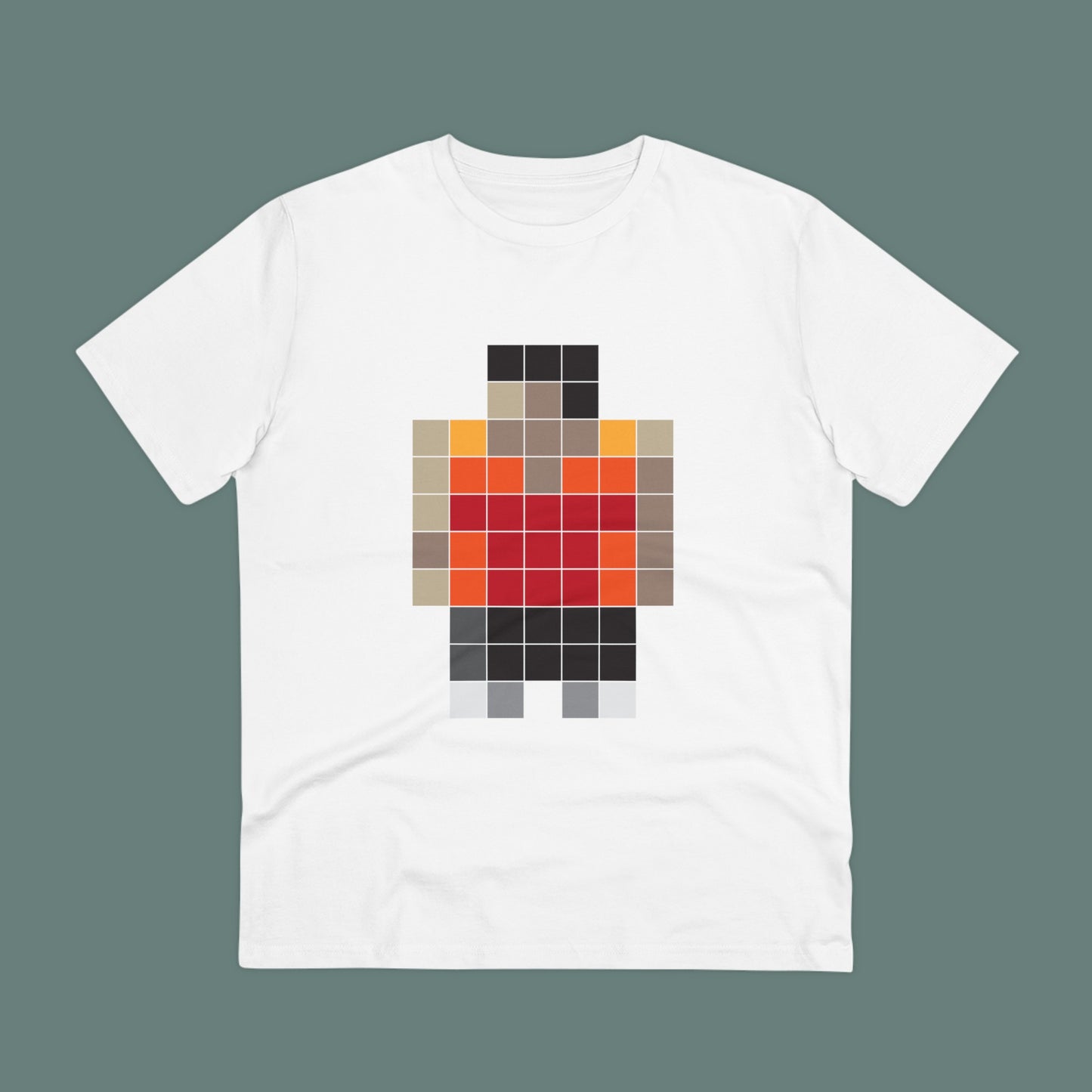 T-shirt - Neo Colored Pixels - Organic - Unisex