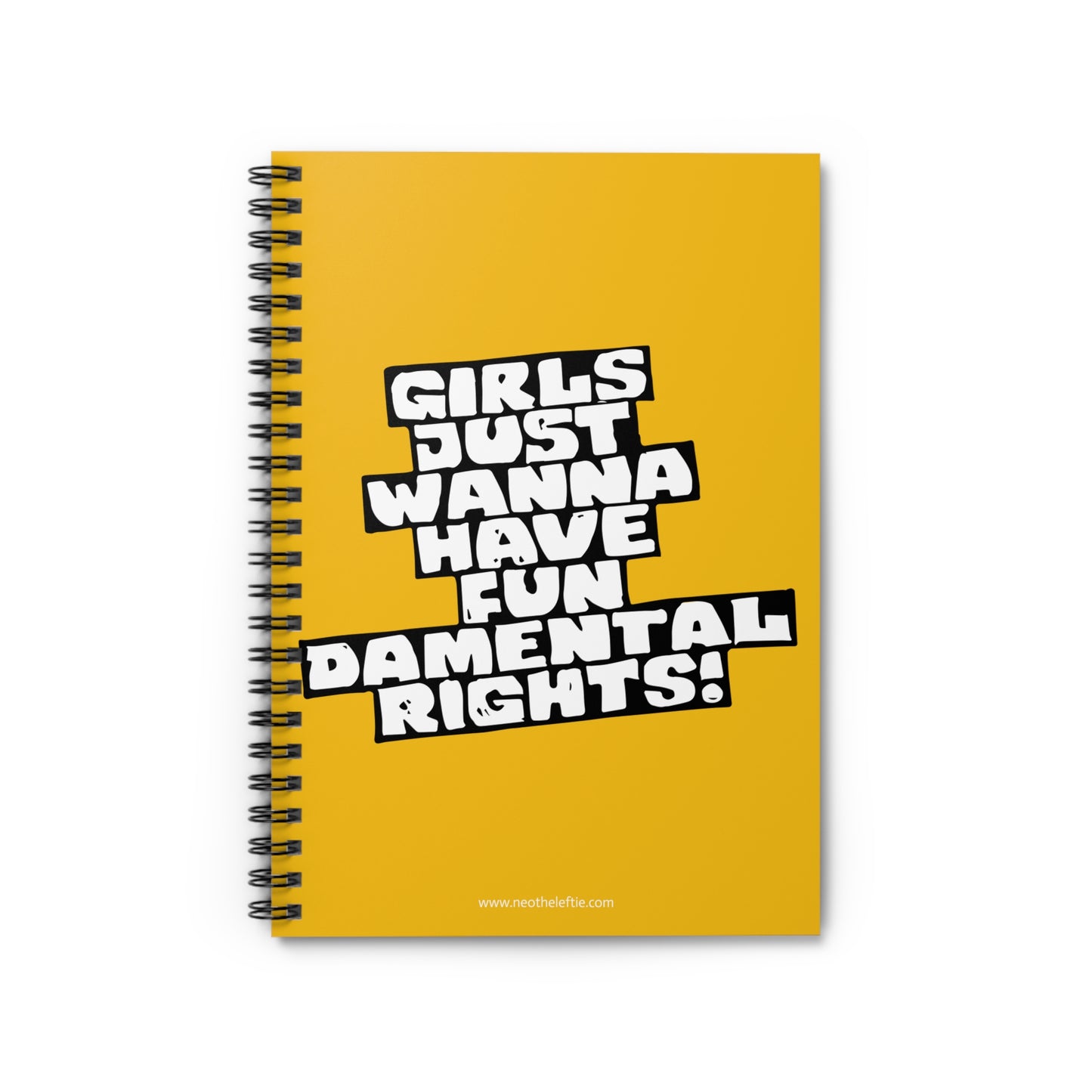 Girls Spiral Notebook - Ruled Line- North America