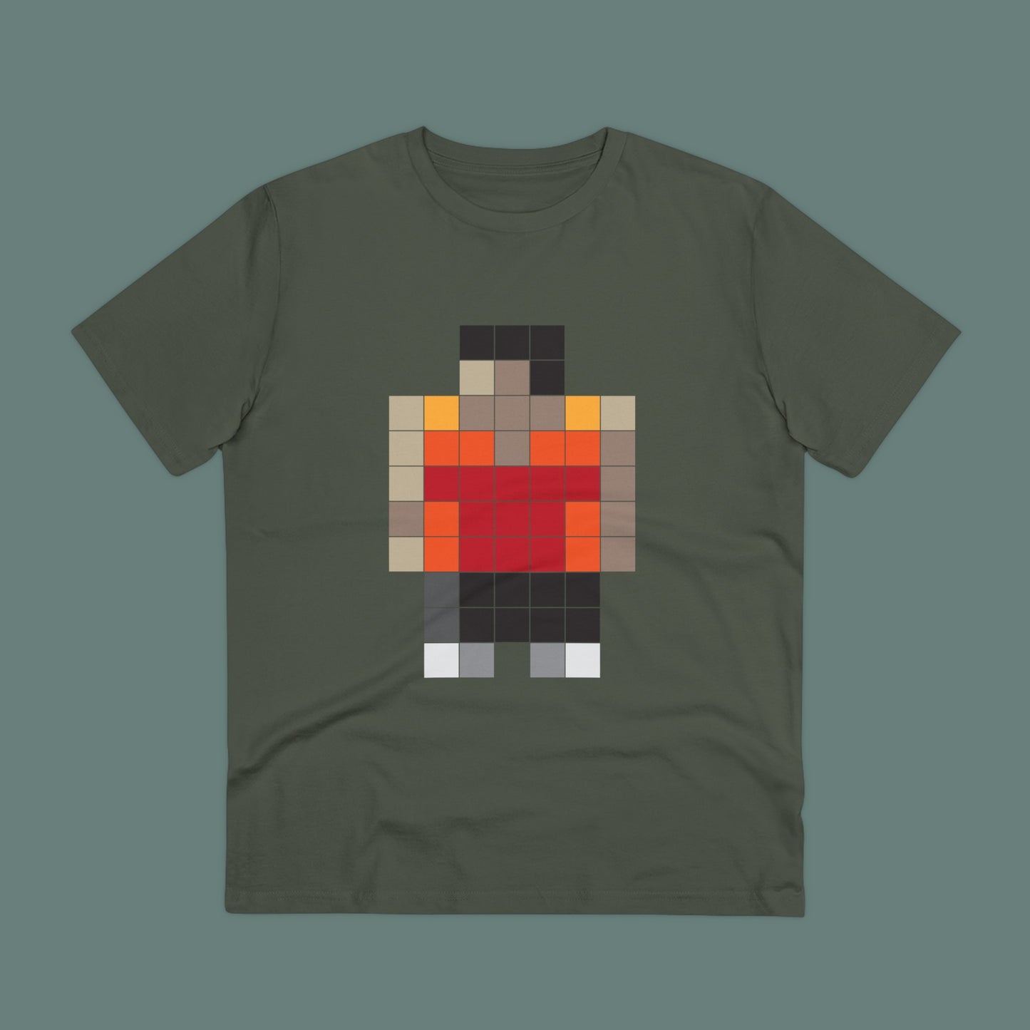 T-shirt - Neo Colored Pixels - Organic - Unisex