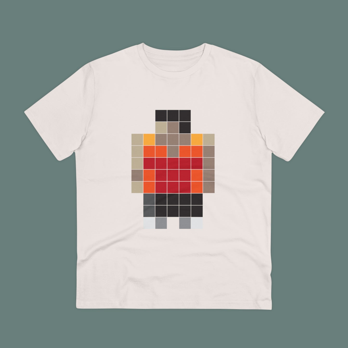 T-shirt - Neo Colored Pixels - Organic - Unisex