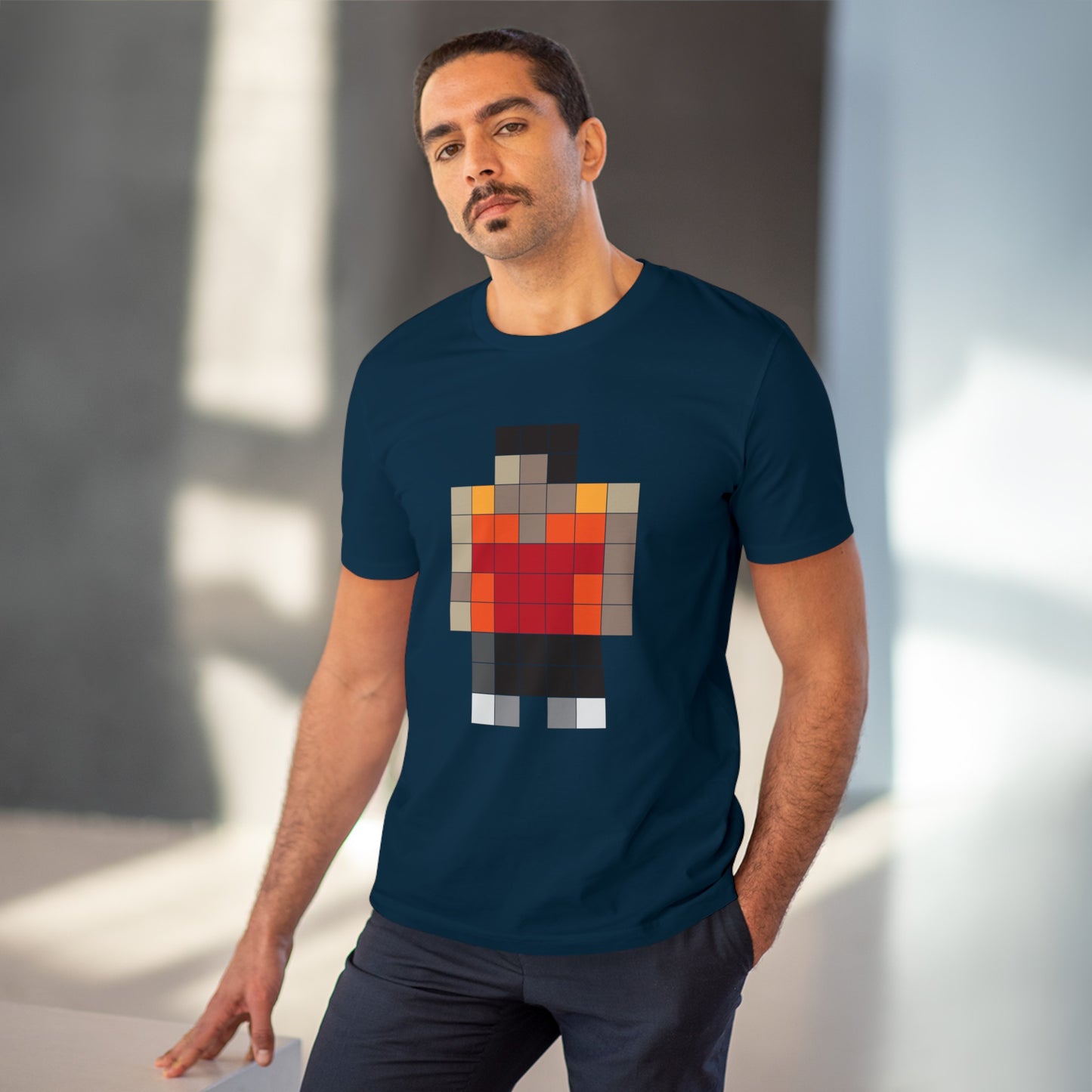 T-shirt - Neo Colored Pixels - Organic - Unisex