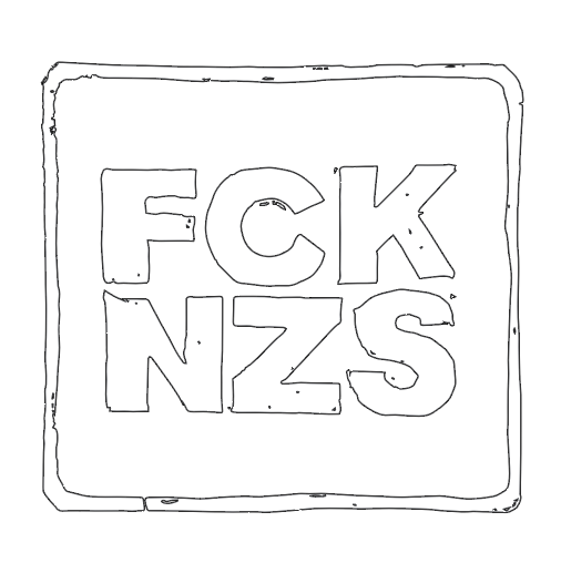 Digital sign - FCK NZS