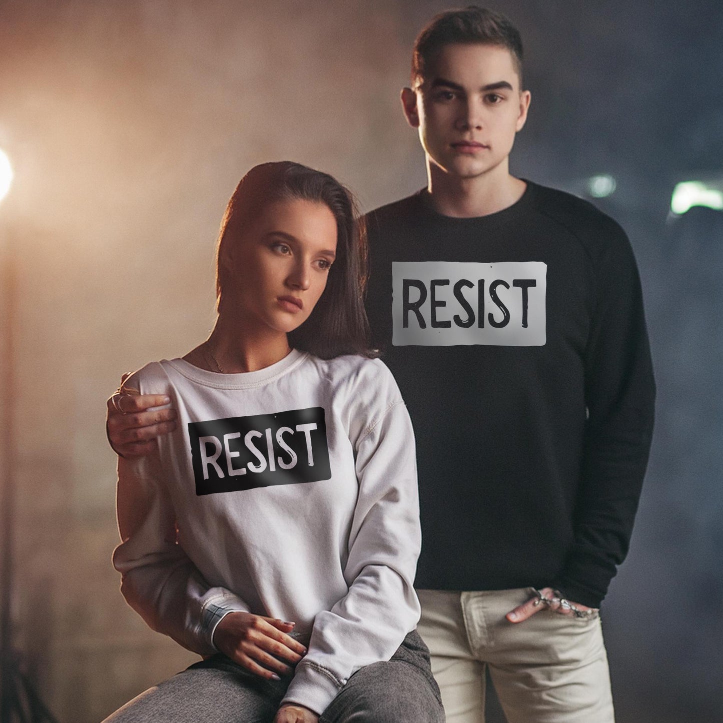 Sweatshirt - Resist - Oversize Organic Stanley/Stella RADDER - Unisex