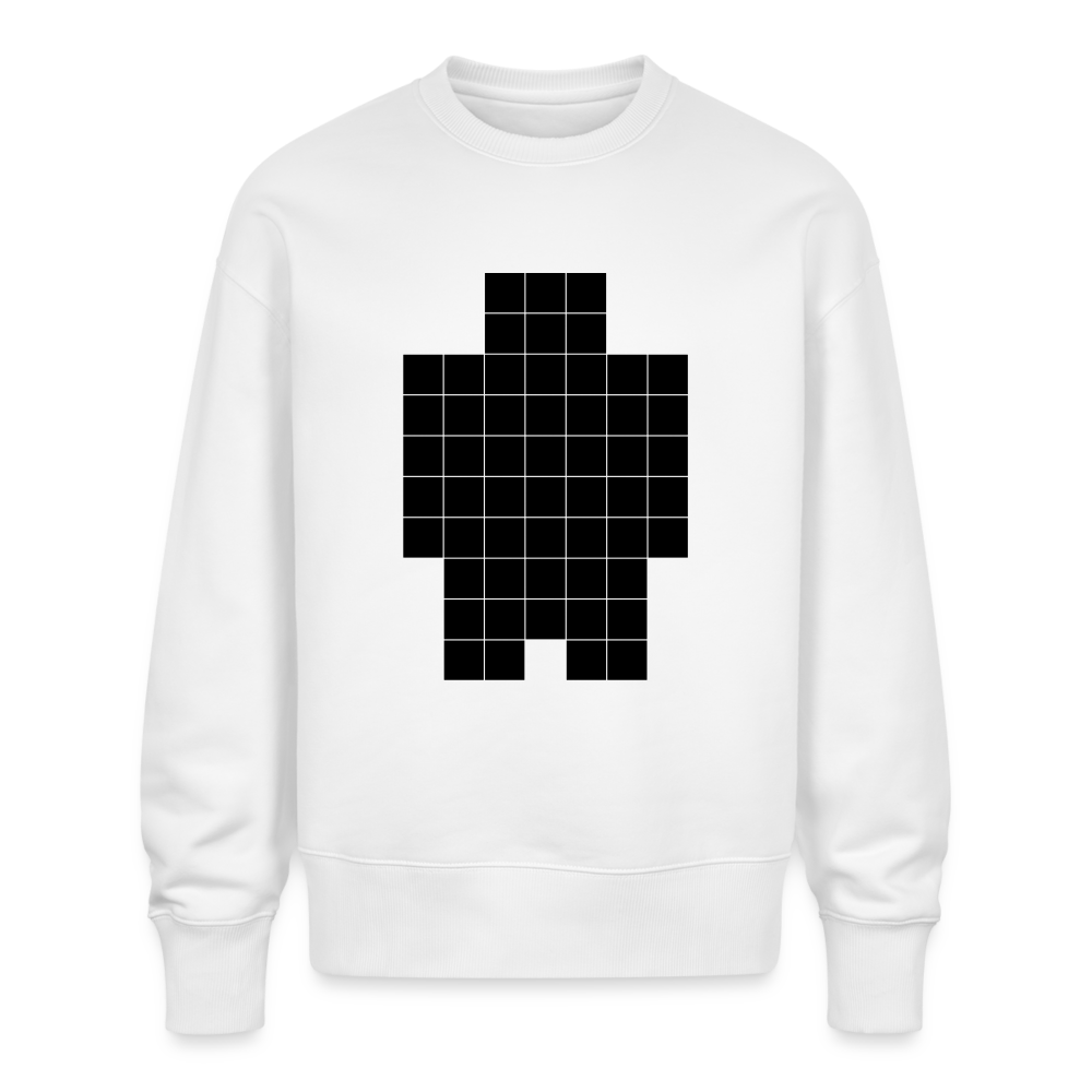 Sweatshirt - Neo Pixels - Organic - Stanley/Stella RADDER - white