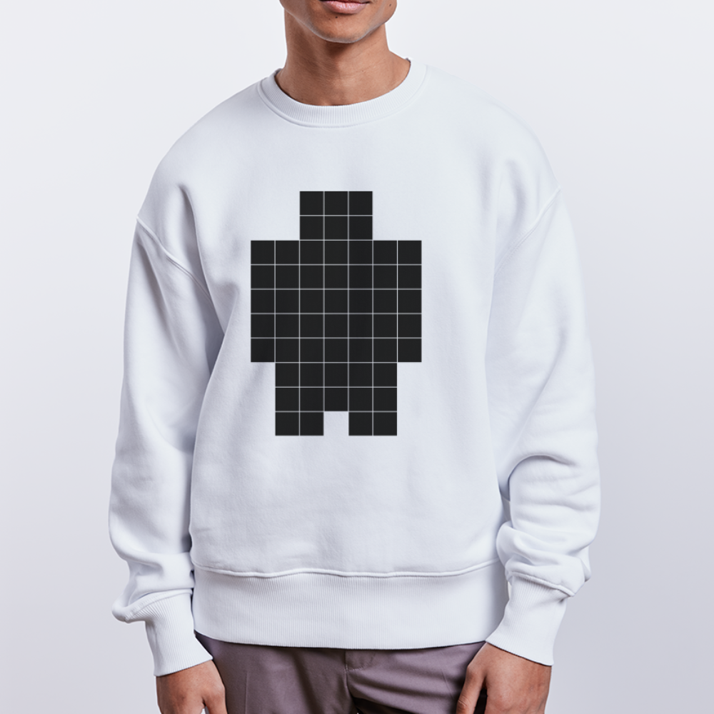 Sweatshirt - Neo Pixels - Organic - Stanley/Stella RADDER - white